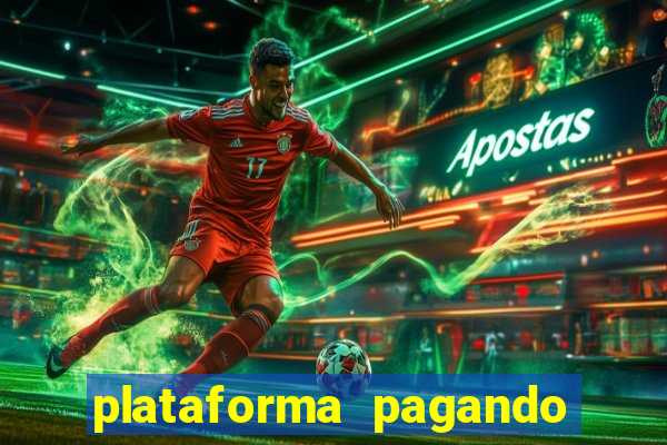 plataforma pagando no cadastro